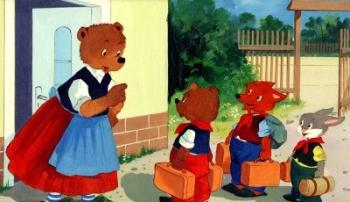 Róka Rudi a Balatonon /Diafilm 1.Kép