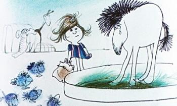 A Radírpók (Pom-Pom meséi) /Diafilm 1.Kép