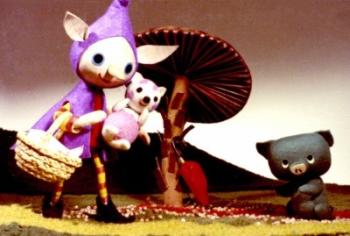 Mazsola és Tádé /Diafilm 1.Kép