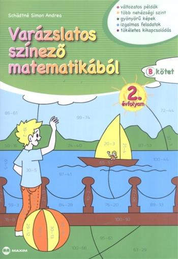Varázslatos színező matematikából 2. évfolyam (b. kötet) 1.Kép