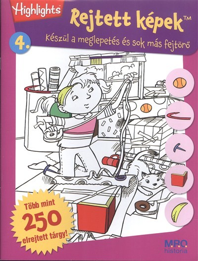 Rejtett képek 4. - Készül a meglepetés és sok más fejtörő