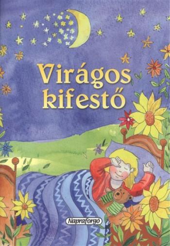 Virágos kifestő 1.Kép