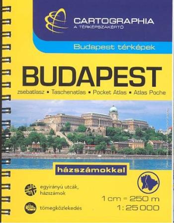 Budapest zsebatlasz (1:25 000) /Budapest térképek 1.Kép