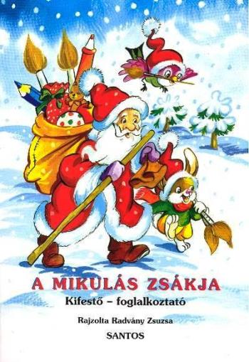 A mikulás zsákja /Kifestő, foglalkoztató §K 1.Kép