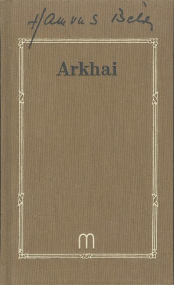 Arkhai /Hamvas Béla 7. 1.Kép