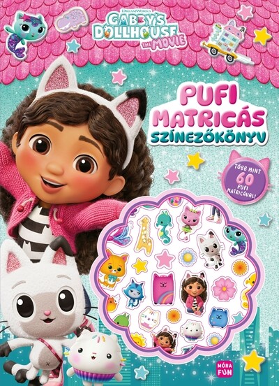 Gabi babaháza - The Movie: Pufi matricás színezőkönyv