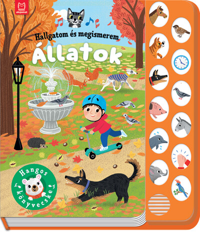 Hallgatom és megismerem - Állatok - Hangos könyvecske