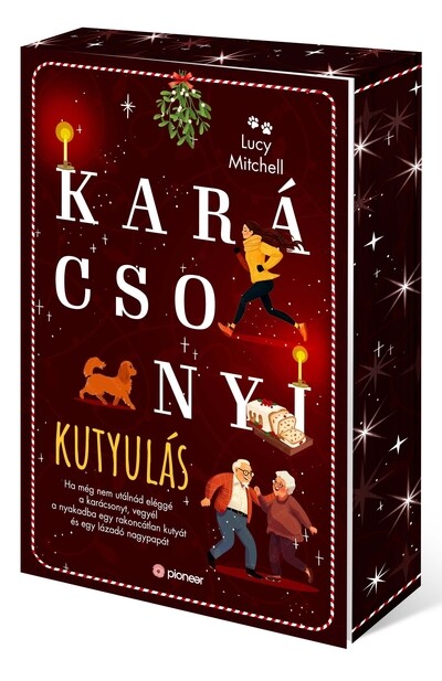 Karácsonyi kutyulás (éldekorált)
