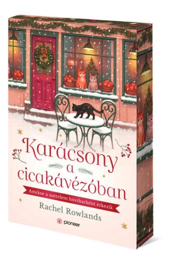 Karácsony a cicakávézóban (éldekorált) 1.Kép