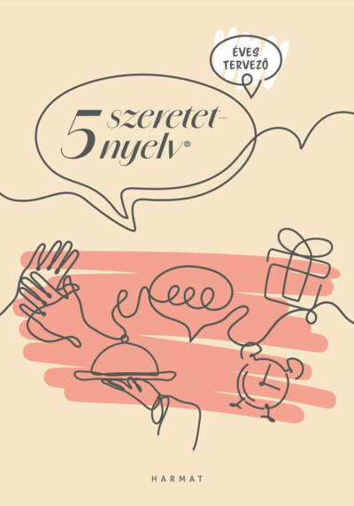 5 szeretetnyelv - Éves tervező (bézs)