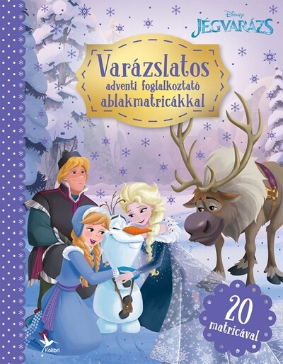 Jégvarázs - Varázslatos adventi foglalkoztató ablakmatricákkal §K