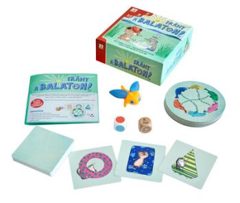 Irány a Balaton! - Társasjáték 1.Kép