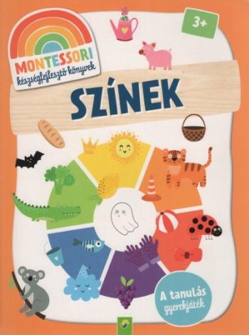 Montessori készségfejlesztő könyvek: Színek - A tanulás gyerekjáték 1.Kép