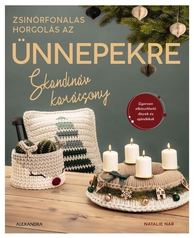 Skandináv karácsony: Zsinórfonalas horgolás az ünnepekre