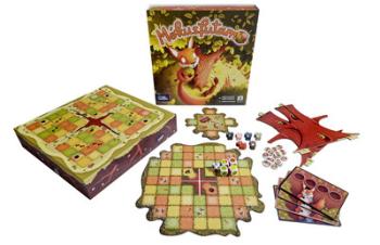 Mókusfutam - Társasjáték Kép