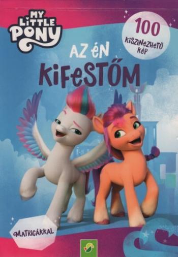 My Little Pony: Az én kifestőm - 100 kiszínezhető kép - Matricákkal 1.Kép