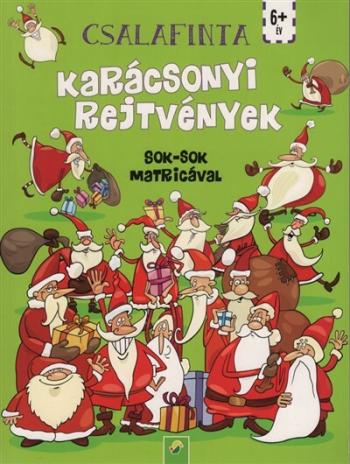 Csalafinta karácsonyi rejtvények - Sok-sok matricával Kép