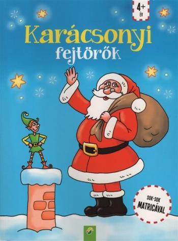 Karácsonyi fejtörők - Sok-sok matricával §K Kép