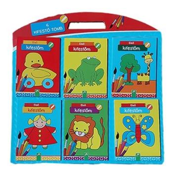 Első kifestőm - 6 kifestő tömb (40x40 cm méret) Kép