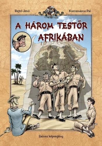 A három testőr Afrikában - Képregény (új kiadás) Kép