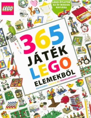 365 játék Lego elemekből /Ügyességi, logikai és társasjátékok Kép