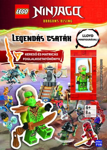 Lego Ninjago: Legendás csaták - Kereső- és matricás foglalkoztatókönyv Kép