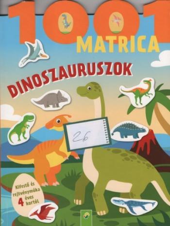 Dinoszauruszok - 1001 matrica Kép