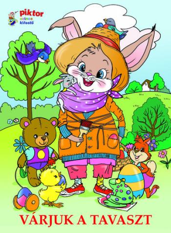 Várjuk a tavaszt - PIKTOR Színes kifestő §H Kép
