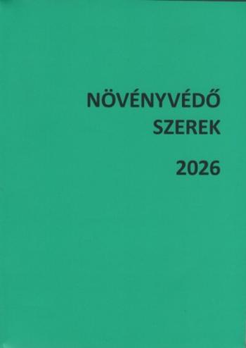 Növényvédő szerek 2026 (egykötetes kiadás) Kép