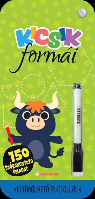 Kicsik formái - 150 szórakoztató feladat - Letörölhető filctollal Kép