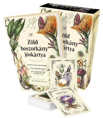 A zöld boszorkány jóskártya (könyv és kártya) - Engedd be az életedbe a természet mágia bölcsességét és varázslatát Kép