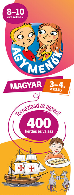 Agymenők Magyar 3-4. osztály kártyacsomag - Agymenők Kép