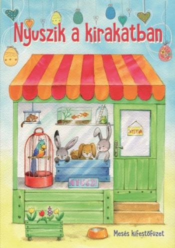 Nyuszik a kirakatban - Mesés kifestőfüzet §H Kép