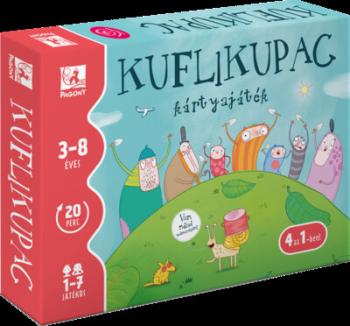 Kuflikupac - Kártyajáték - 4 játék az 1-ben (új kiadás) Kép