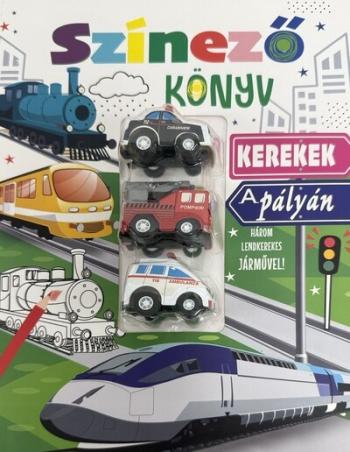 Színező könyv - Kerekek a pályán Kép