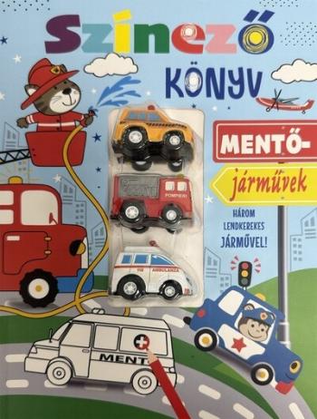 Színező könyv - Mentőjárművek Kép