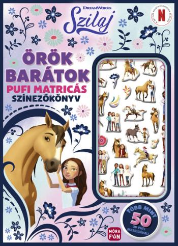 Szilaj - Örök barátok - Pufi matricás színezőkönyv Kép