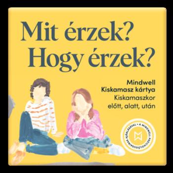 Mit érzek? Hogy érzek? - Mindwell kiskamasz kártyajáték 80 kérdéssel és 40 szituációval Kép