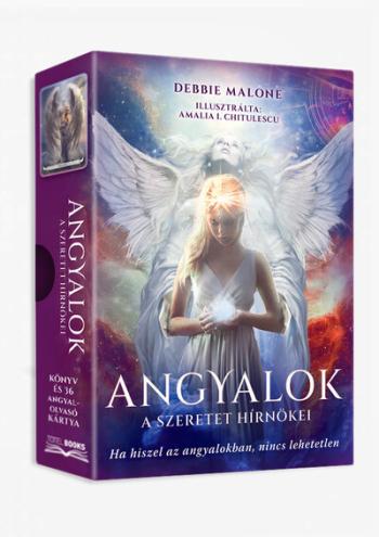 Angyalok, a szeretet hírnökei - Könyv és 36 angyalolvasó kártya Kép