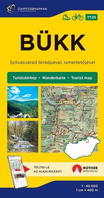 Bükk - Turistatérkép-sorozat 29. - Szilvásvárad térképével, ismertetőjével (új kiadás, 2025) Kép