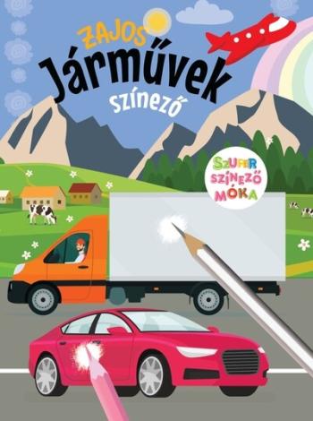 Zajos járművek - szuper színező móka csomag Kép