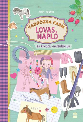 Lovas napló és kreatív emlékkönyv - Vadrózsa farm Kép