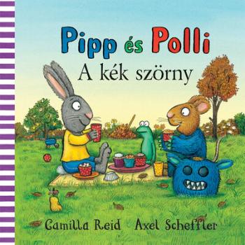 Pipp és Polli - A kék szörny (lapozó)(új kiadás, nagyobb méret) Kép