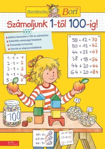 Számoljunk 1-től 100-ig! - Barátnőm, Bori foglalkoztató Kép