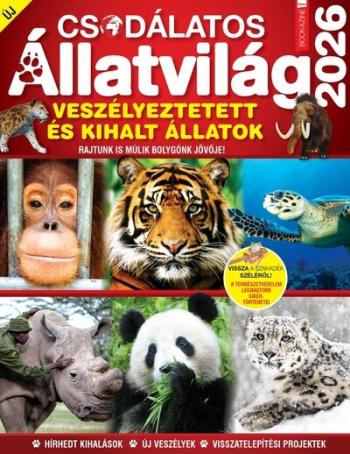 Csodálatos állatvilág 2026 - Füles Bookazine Kép