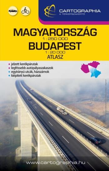 Magyarország + Budapest kombi atlasz (új kiadás) Kép