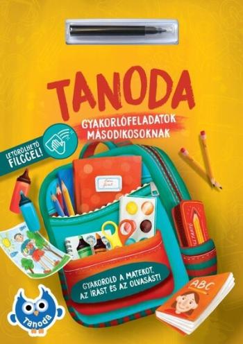Tanoda letörölhető filccel - másodikosoknak Kép