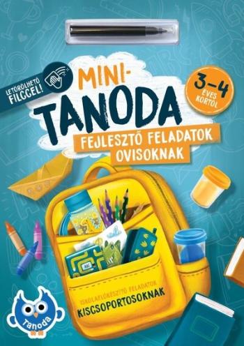 Minitanoda letörölhető filccel - 3-4 éves kortól Kép