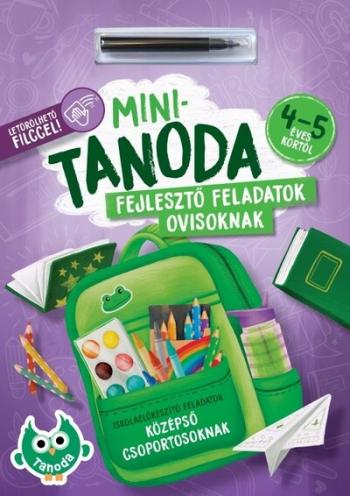 Minitanoda letörölhető filccel - 4-5 éves kortól Kép