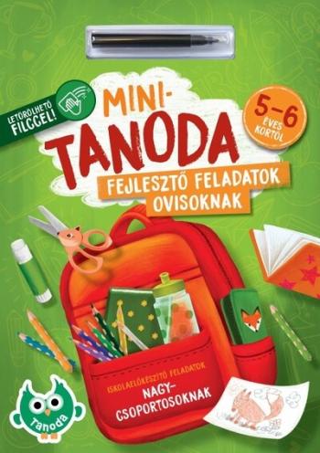 Minitanoda letörölhető filccel - 5-6 éves kortól 1.Kép